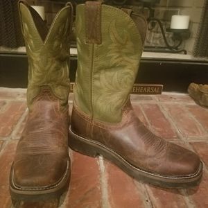 Justin work boots